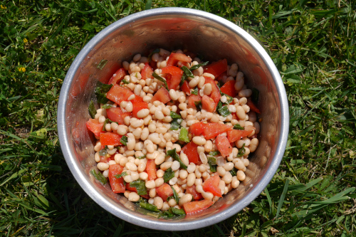 salade haricots blancs - votre dieteticienne - valerie coureau